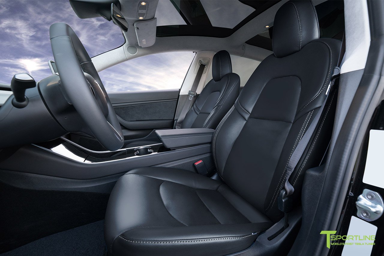 1EV Tesla Model 3 Seat Upgrade Interior Kit - Factory Design