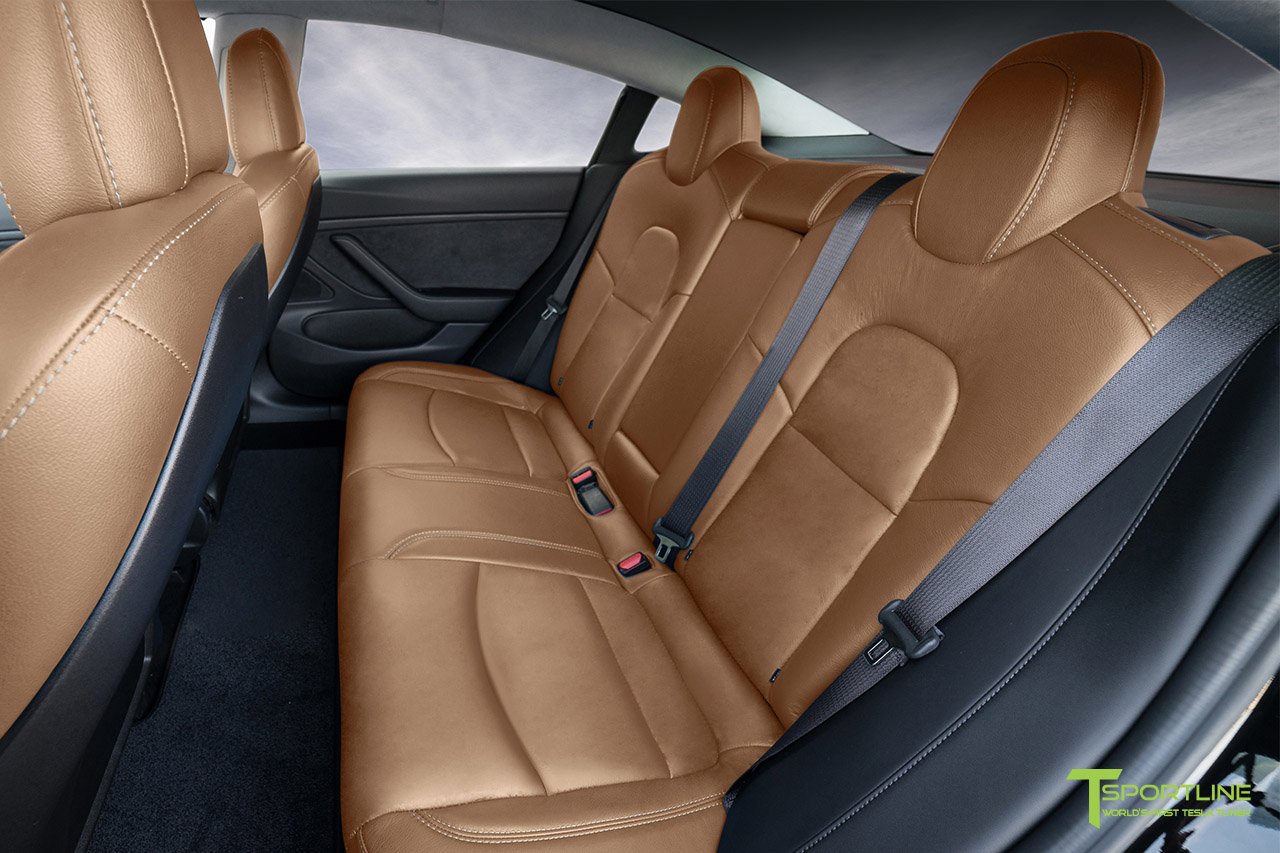 1EV Tesla Model 3 Seat Upgrade Interior Kit - Factory Design