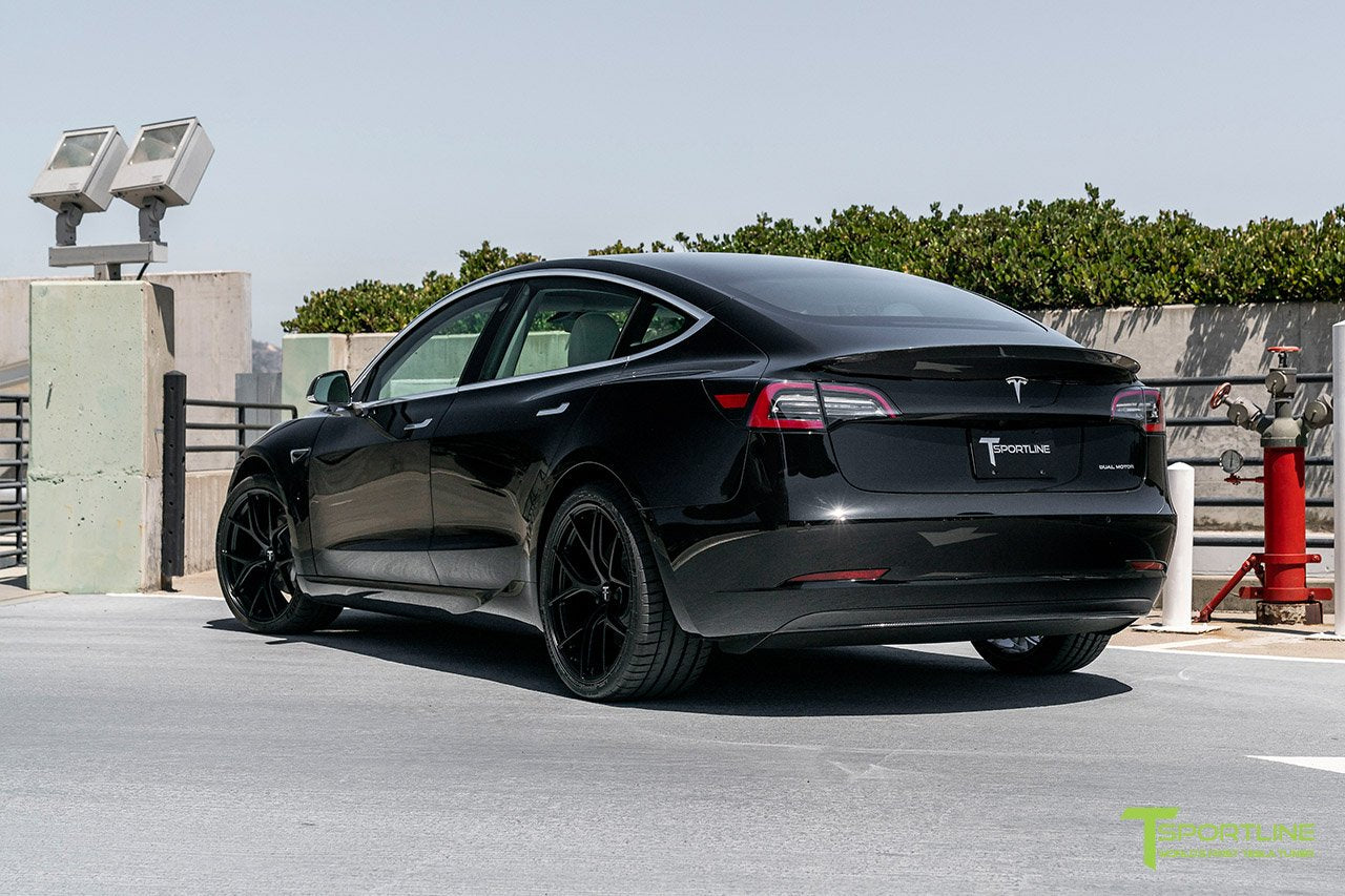 1EV Tesla Model 3 Carbon Fiber Executive Trunk Spoiler