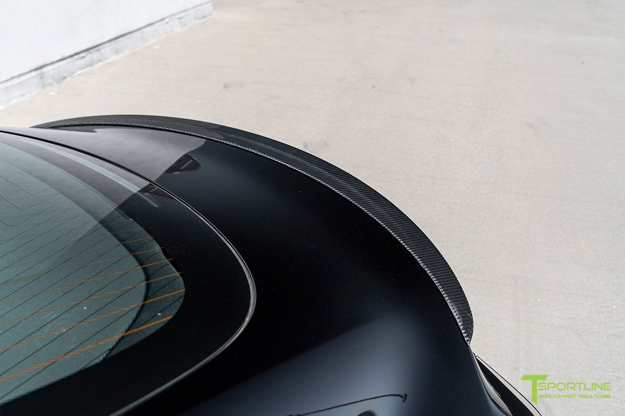 1EV Tesla Model 3 Carbon Fiber Executive Trunk Spoiler – 1EV - Electric  Vehicle Upgrades & Accessories
