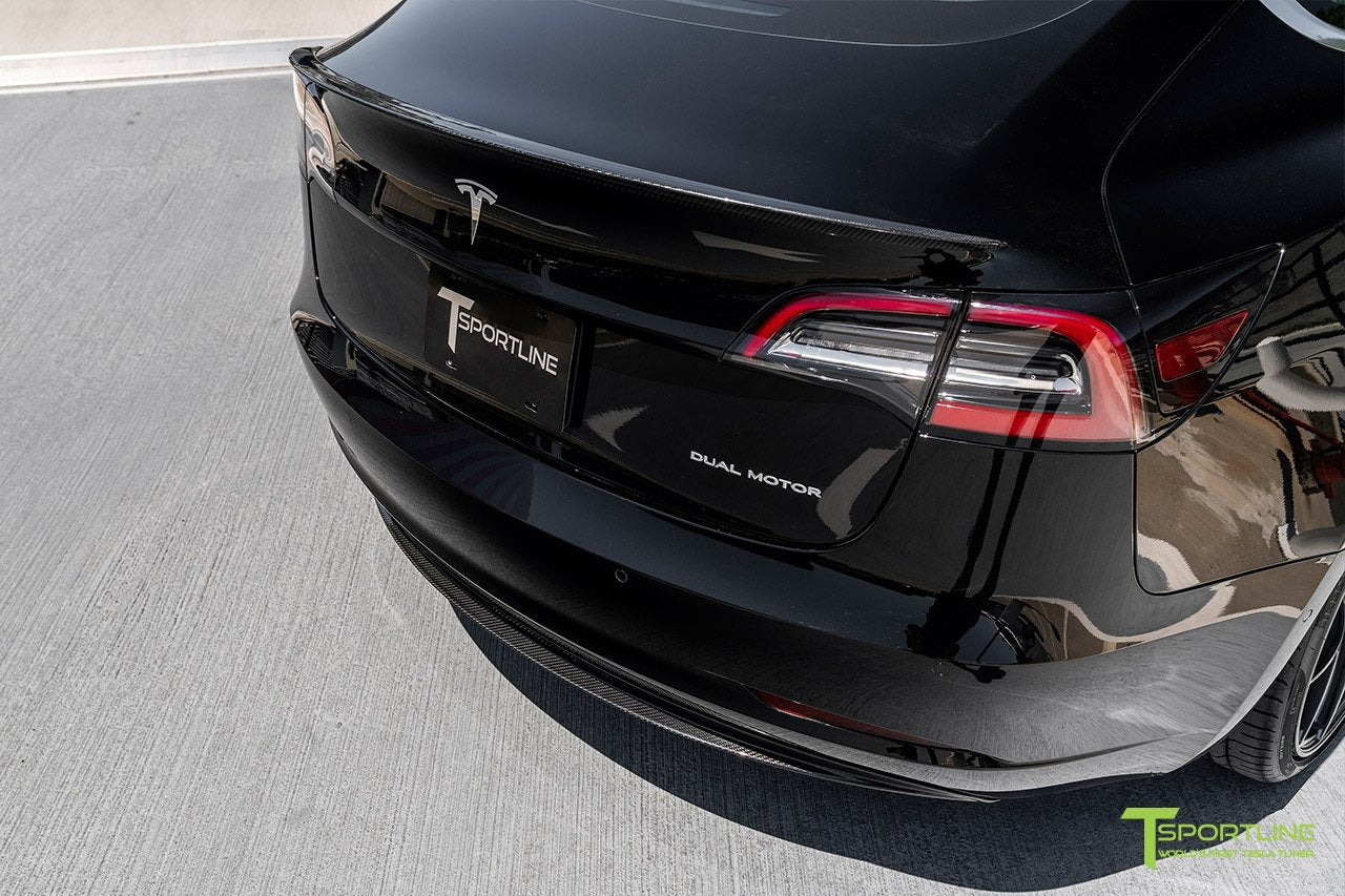 1EV Tesla Model 3 Carbon Fiber Executive Trunk Spoiler – 1EV - Electric  Vehicle Upgrades & Accessories