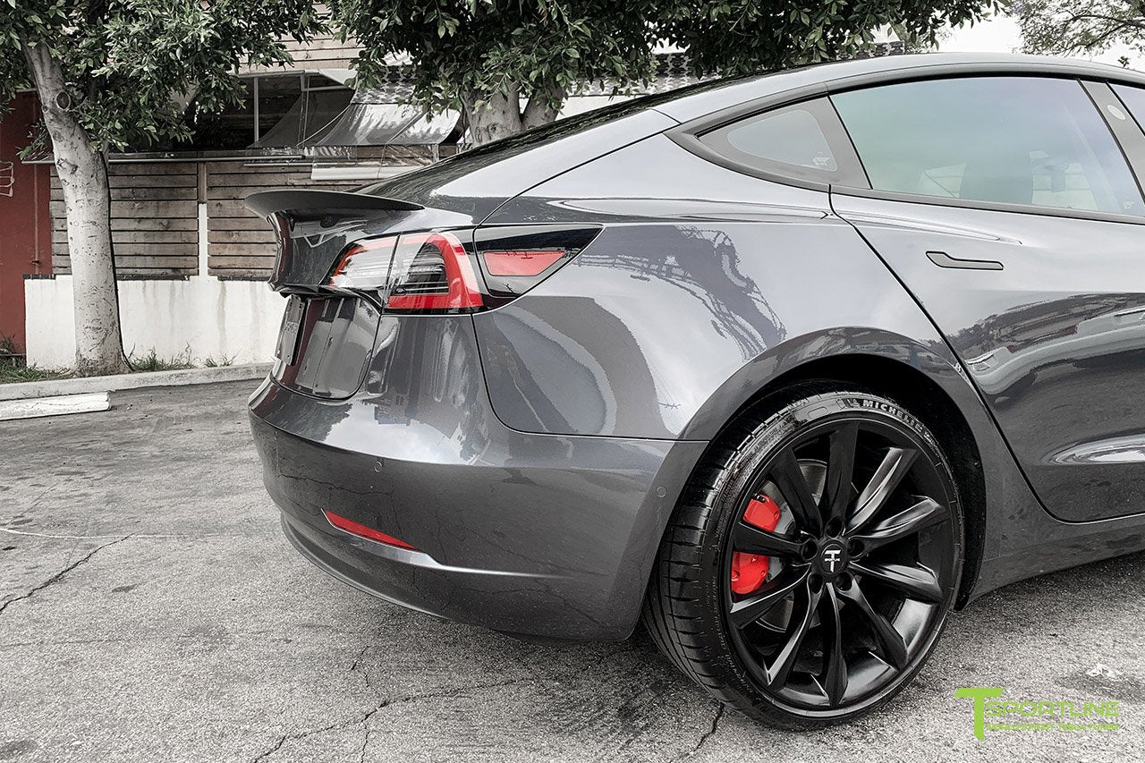 1EV Tesla Model 3 Carbon Fiber Executive Trunk Spoiler
