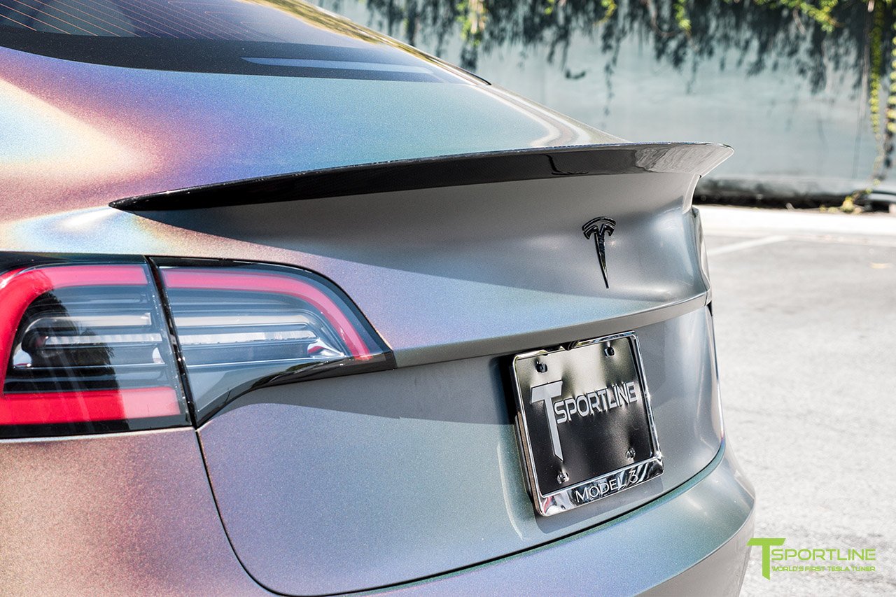 Performance Carbon Fiber Spoiler for Tesla Model Y / 3