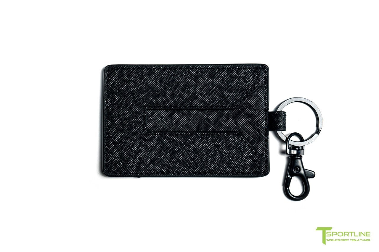 1EV Tesla Model Y Leather Key Card Holder (Set of 2)
