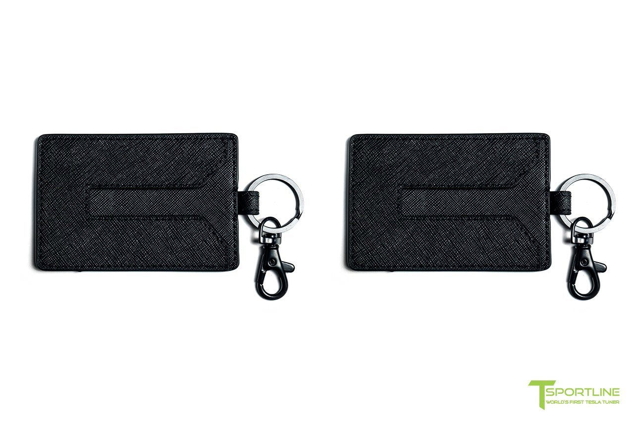 1EV Tesla Model 3 Leather Key Card Holder (Set of 2) – 1EV - Electric  Vehicle Upgrades & Accessories